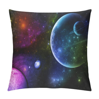 Personality  Planet Effect Pillow Covers