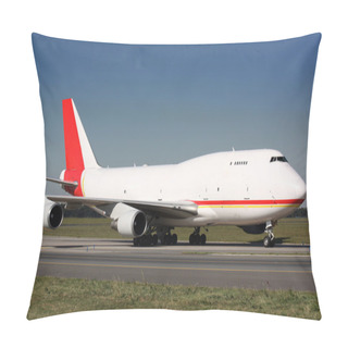 Personality White Cargo Plane Pillow Covers