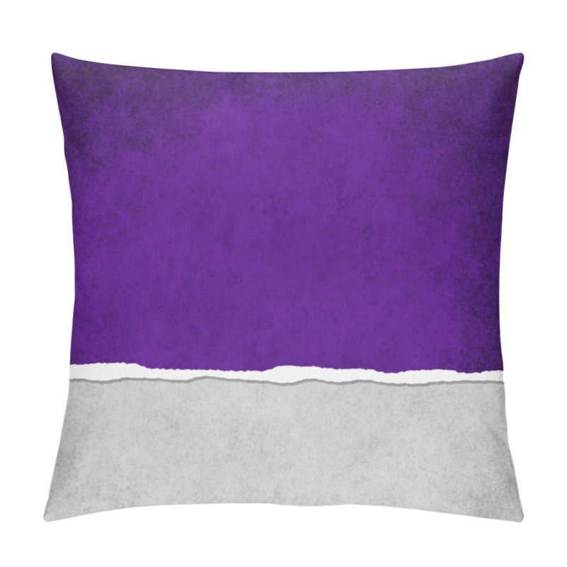 Personality  Square Dark Purple Grunge Torn Textured Background Pillow Covers