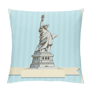 Personality  Lady Liberty Pillow Covers