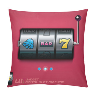 Personality  Slot Machine Illustration Pillow Covers