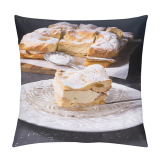 Personality  Karpatka, Traditional Polish Cream Pie Filled With Russel Cream  Pillow Covers