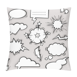 Personality  Funny Comic Baloons Pillow Covers