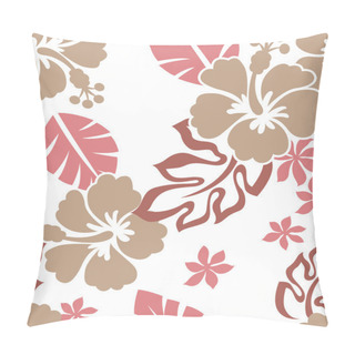 Personality  Hibiscus Flower Print Pillow Covers