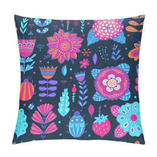 Personality  Floral Pattern Design Pillow Covers