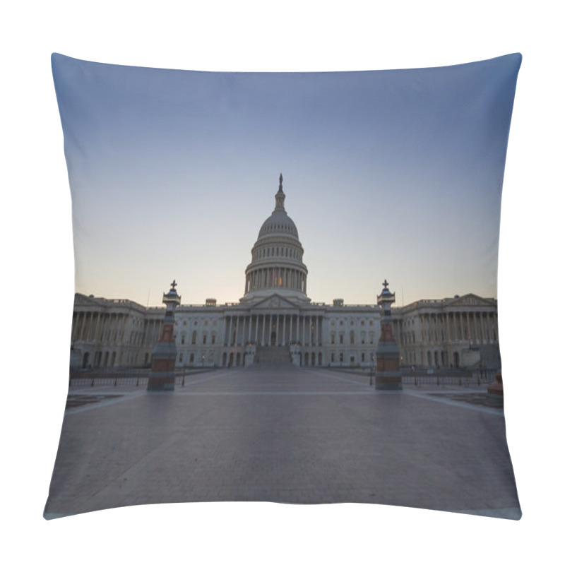 Personality  US Capital building in Washington DC, USA pillow covers