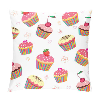 Personality  Seamless Cake Pattern Pillow Covers