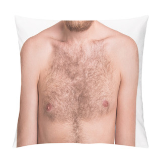Personality  Hairy Man Chest  Pillow Covers