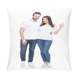 Personality  Beautiful Young Couple Pillow Covers