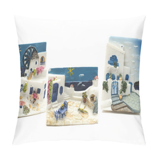 Personality  Greek Island Souvenirs Pillow Covers