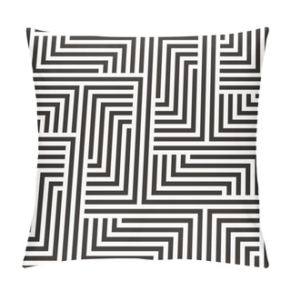 Personality  Zigzag Seamless Background Pillow Covers