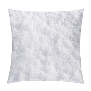 Personality  Snow Background Pillow Covers