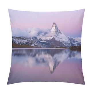 Personality  Matterhorn In Early Morning Pillow Covers