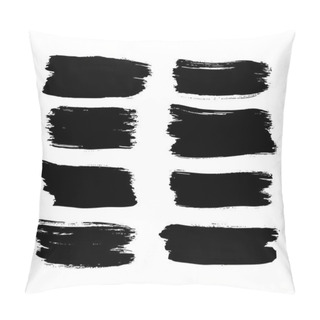 Personality  Set Of Brush Strokes Pillow Covers