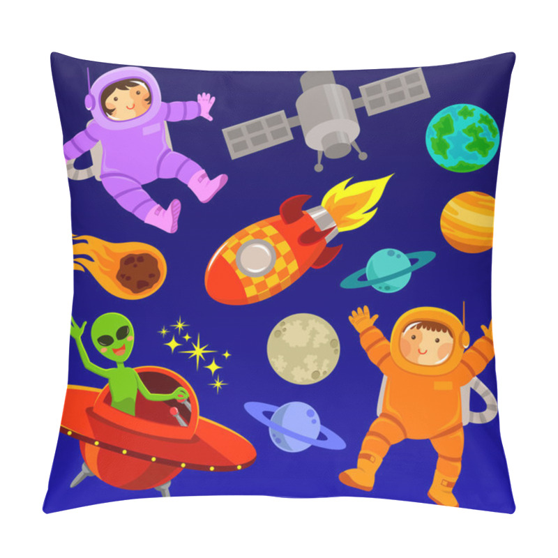 Personality  Space Elements Pillow Covers