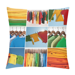 Personality  Variety Of Multicolored Casual Clothing Pillow Covers