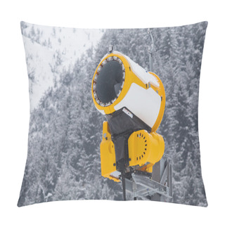 Personality  Yellow Snow Cannon Pillow Covers