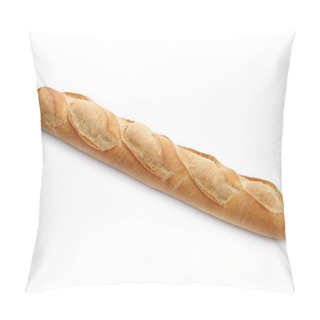 Personality  French Baguette White Bread Isolated Pillow Covers