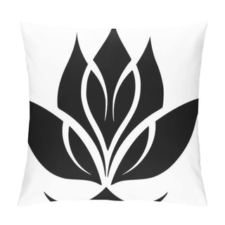 Personality  Flowers - Minimalist And Simple Silhouette - Vector Illustration Pillow Covers