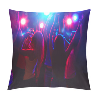 Personality  Young People At Party Pillow Covers