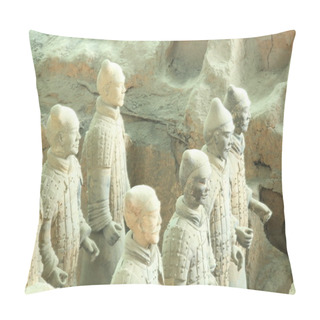 Personality  Restored Terra Cotta Warriors I Pillow Covers