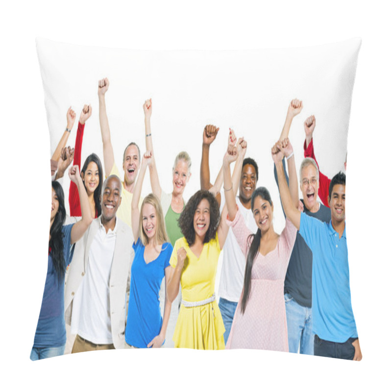 Personality  Group Of People Celebrating Pillow Covers