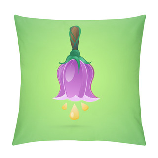 Personality  Vector Bell-flower. Decorative. Pillow Covers