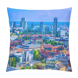 Personality  Zagreb Capital Croatia. Pillow Covers