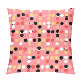 Personality  Polka Dot Pattern Pillow Covers