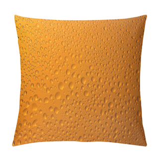 Personality  Yellow Drops On Glass Pillow Covers