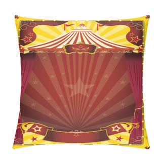 Personality  Top Circus Poster Pillow Covers