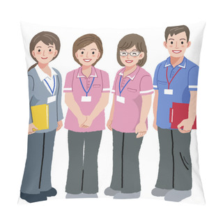 Personality  Geriatric Care Manager And Social Workers Pillow Covers