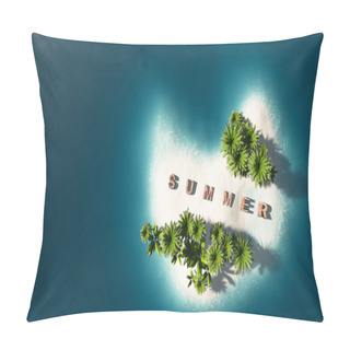 Personality  Summer Island Pillow Covers