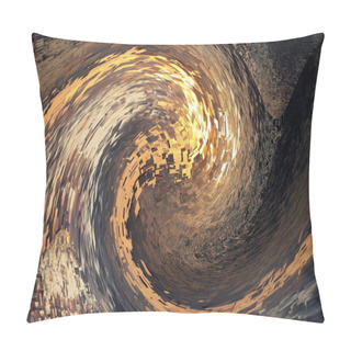 Personality  Abstract Photography With Wave Effect, Art  Digital, Abstract, Yin Yang Symbol, Pillow Covers