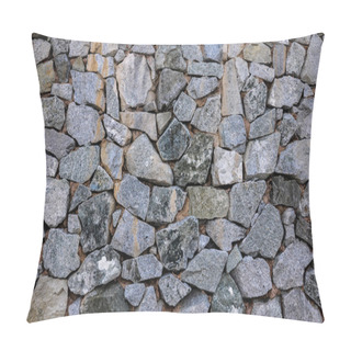 Personality  Stone Wall Texture Background Pillow Covers