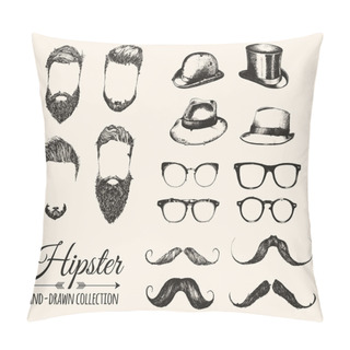 Personality  Hipster Fashion Vintage Elements Pillow Covers