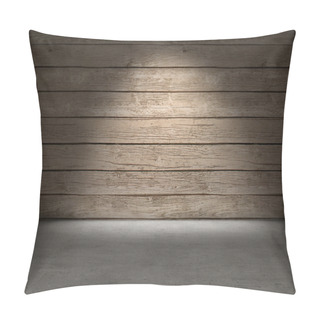 Personality  Wood Wall Concrete Floor Pillow Covers