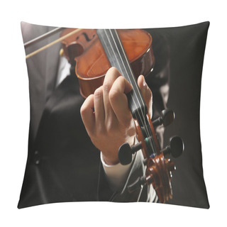 Personality  Musician Plays Violin  Pillow Covers
