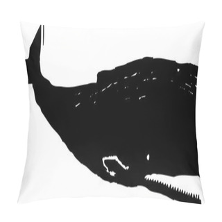 Personality  Vector Illustration Of Sperm Whale Pillow Covers