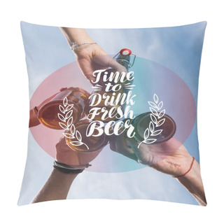 Personality  Friends Drinking Beer  Pillow Covers