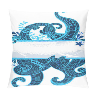 Personality  Stylish Sea Ornament Pillow Covers