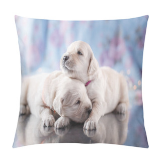 Personality  Golden Retriever Puppy  Pillow Covers