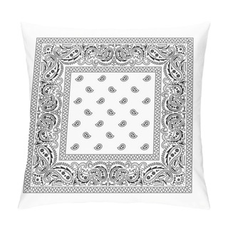 Personality  Bandana 2 (White) Pillow Covers