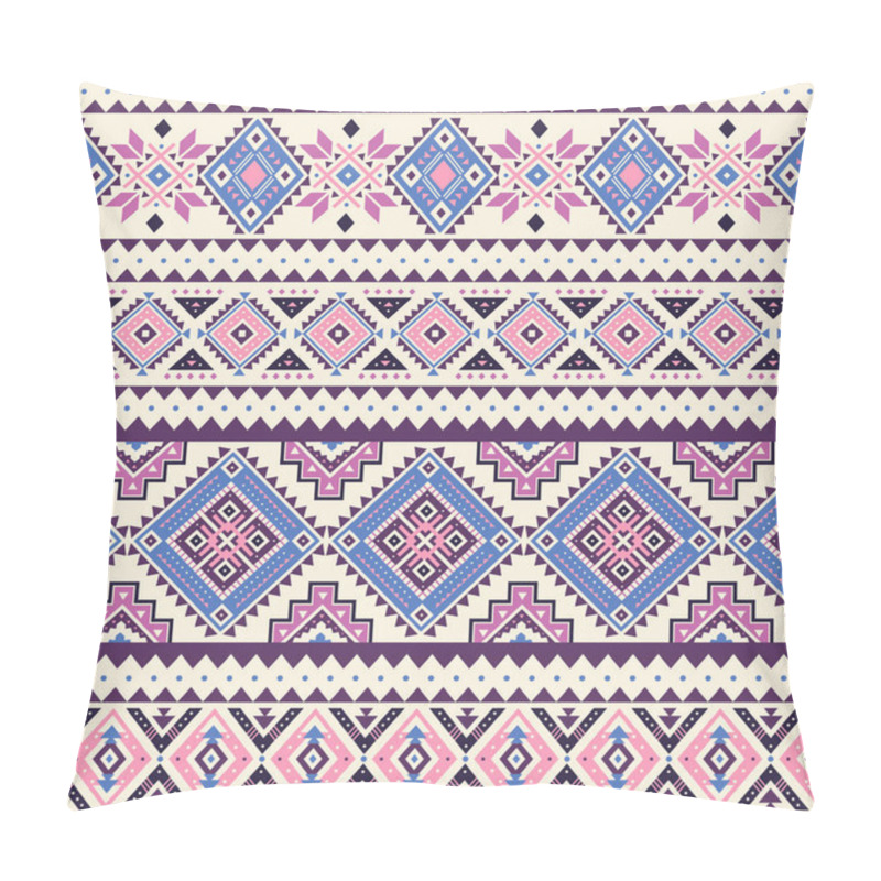 Personality  Tribal geometric seamless pattern. pillow covers
