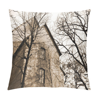 Personality  Old Grunge Abandoned House Pillow Covers