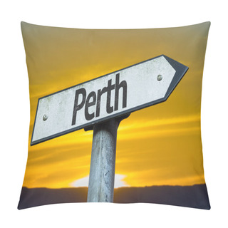 Personality  Text  Perth Sign Pillow Covers