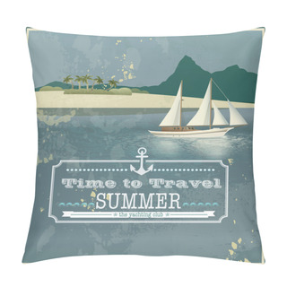 Personality  Time To Travel Background Pillow Covers