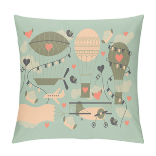 Personality Valentine's Day Themed Design Element  Pillow Covers