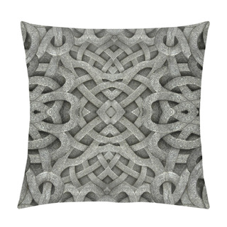 Personality  Ancient Arabesque Stone Ornament Pillow Covers