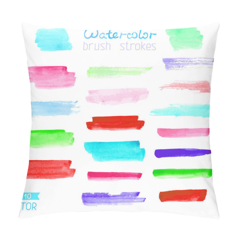 Personality  Hand-painted brush strokes. pillow covers